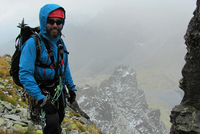 Dlouhý hřeben na Pyšný štít z Baraního sedla Dlouhý hřeben na Pyšný štít z Baraního sedla