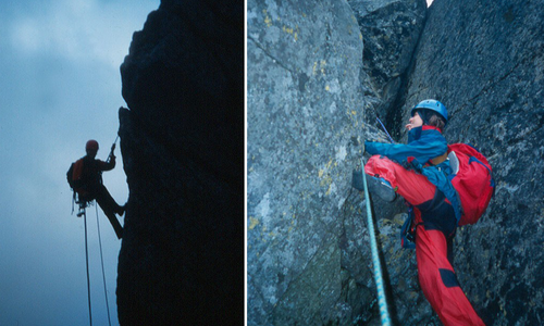 Plezír lezení na Ošarpance Plezír lezení na Ošarpance