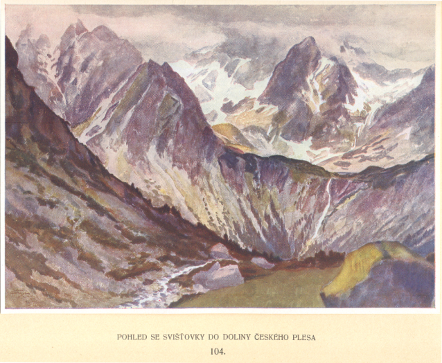 Otakar Štáfl: Vysoké Tatry