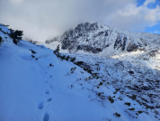 Tatry: nad 1700 m n.m. se nachádza súvislá vrstva snehu