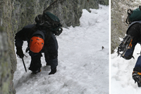 Žebro Kele-Šuna na Javorový štít Žebro Kele-Šuna na Javorový štít