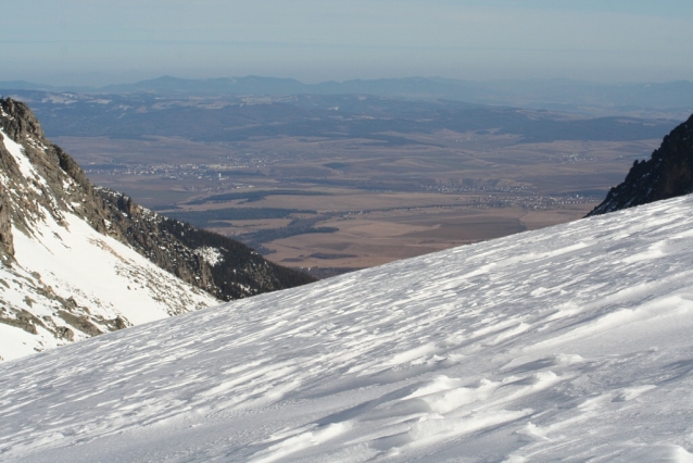 Tatranská Kupola na lyžích