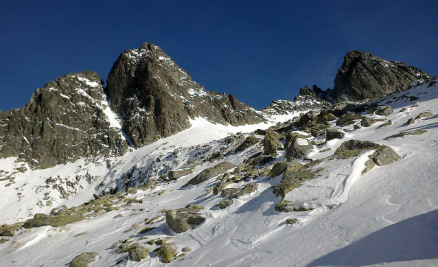 Ostrý štít (2360 m) Vysoké Tatry