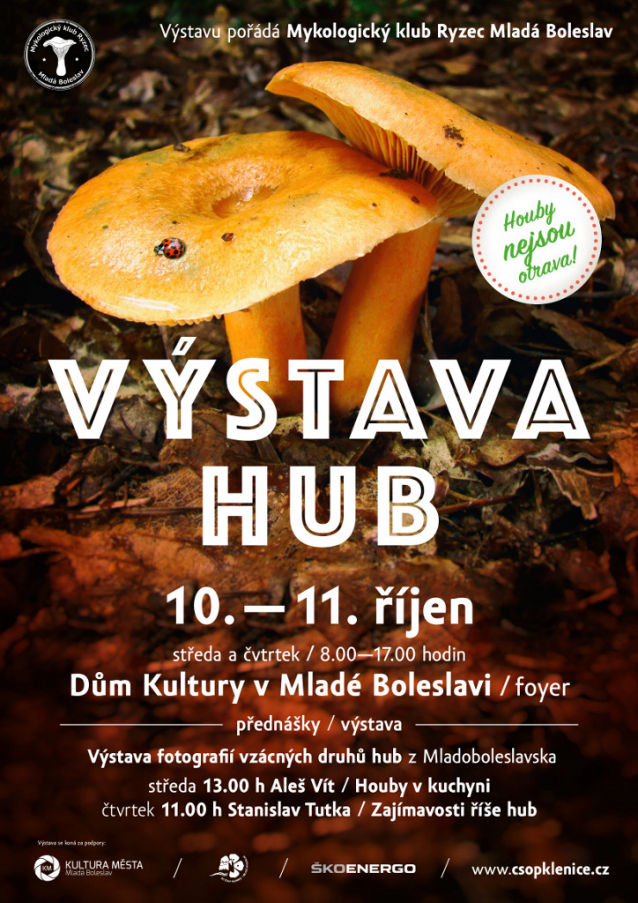 Výstavy hub 2018