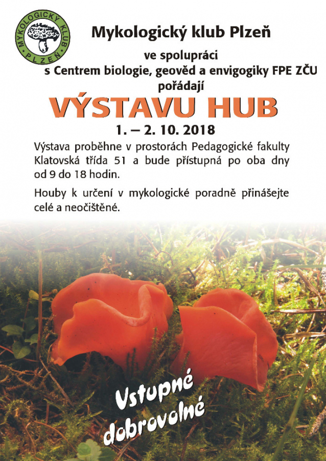 Výstavy hub 2018