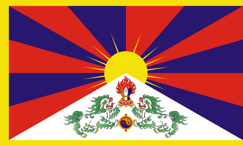 DNES: Vlajka pro Tibet 2023 DNES: Vlajka pro Tibet 2023