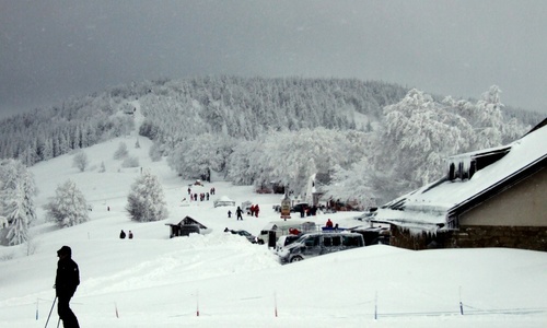 Běžkování na Pustevnách Běžkování na Pustevnách