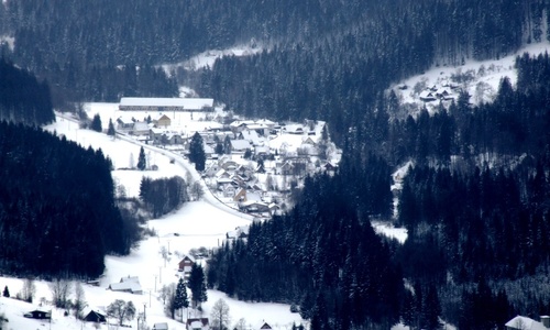 Běžkování na Pustevnách Běžkování na Pustevnách