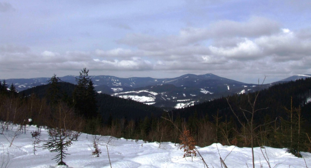 Praděd (Altvater) na běžkách