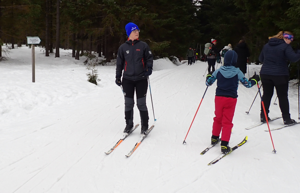 Rozcestí Pod Działem Izerskim.