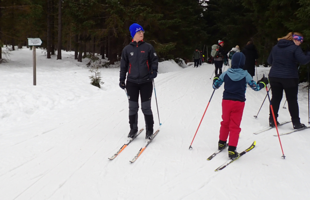 Jakuszyce - vlakem na běžky