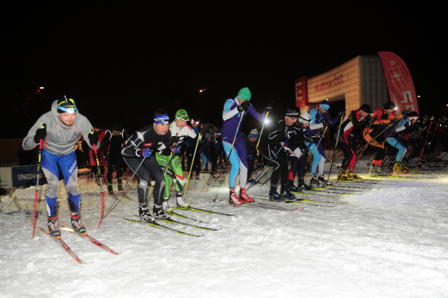 Pražský lyžařský pohár lyžařů se jel na Vypichu