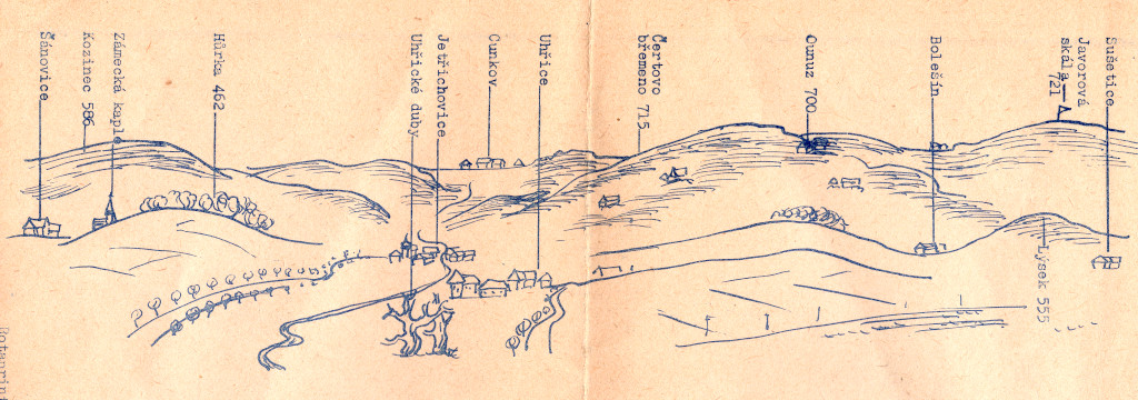 Čertovo břemeno a Javorová skála.