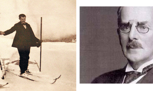 Josef Rössler-Ořovský. První sjezdovka byl Václavák Josef Rössler-Ořovský. První sjezdovka byl Václavák