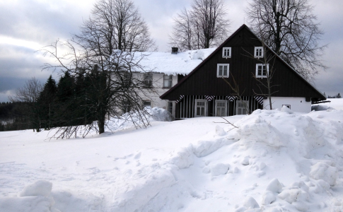 Paseky nad Jizerou, příjemné lyžování na loukách