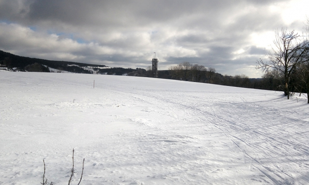 Paseky nad Jizerou, příjemné lyžování na loukách