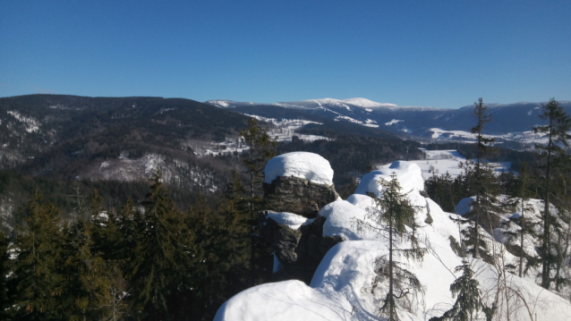 Paseky nad Jizerou, příjemné lyžování na loukách