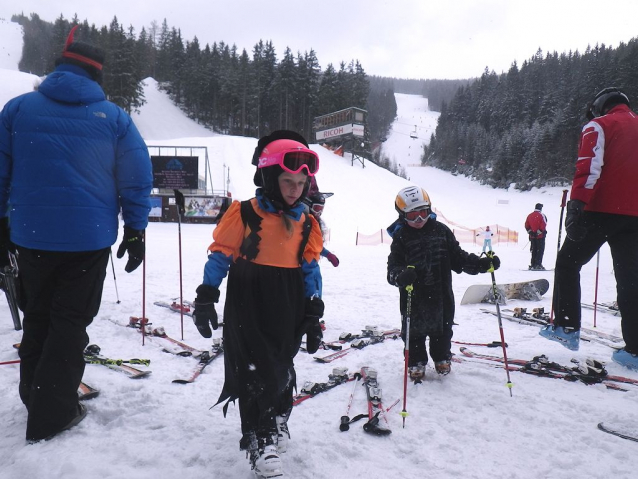 Ve Špindlu se předbíhá. Je to zvykové právo!