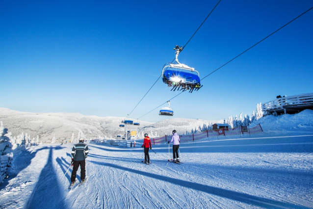 Skiareál ve Špindlu slibuje na víkend ideální sněhové podmínky