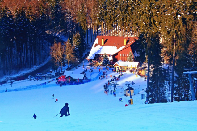 Lyžařská střediska v Krušných horách