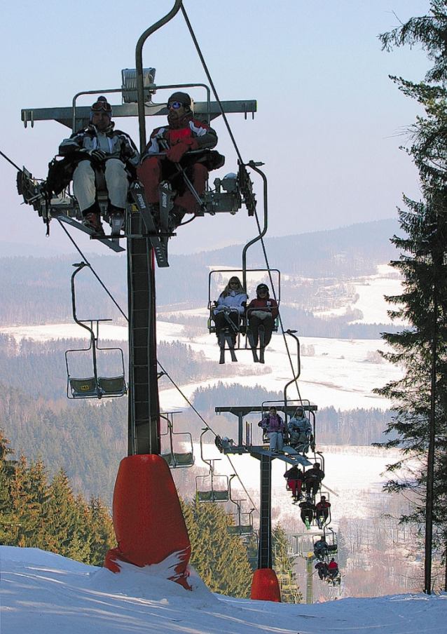 Skiareál Lipno pro celou rodinu