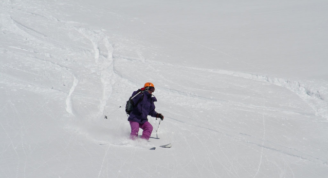 Courmayeur: závěje prašanu