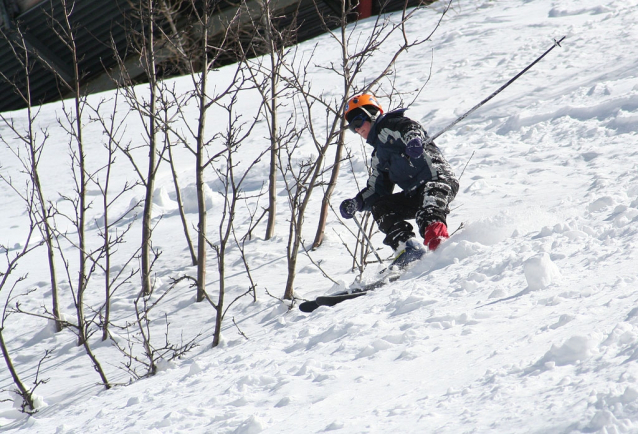 Courmayeur: závěje prašanu