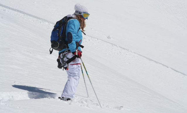 Courmayeur: závěje prašanu