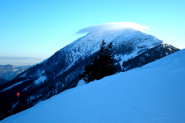 Skialpinistická oblast s nejnižšími teplotami ve střední Evropě a hned za humny