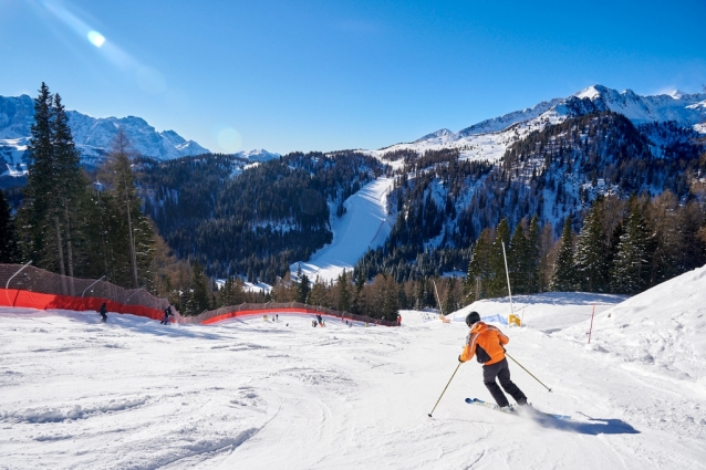 Trentino má ideální lyžařské podmínky