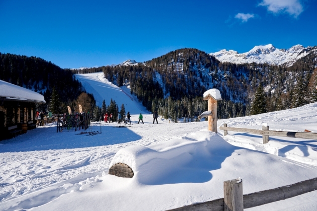 Trentino má ideální lyžařské podmínky