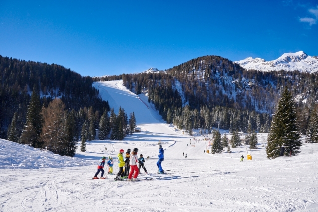 Trentino má ideální lyžařské podmínky