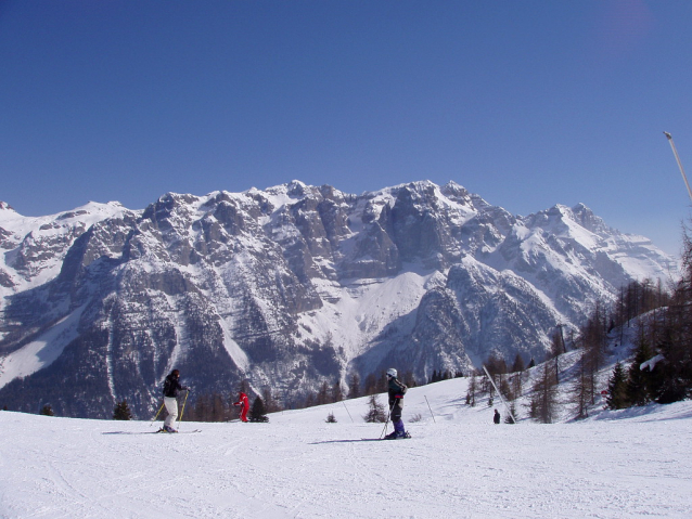 Skisafari Skirama v okolí Brenty