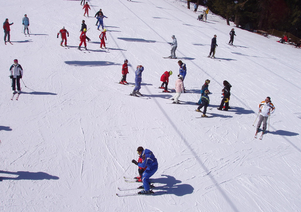 Sedačkové lanovky Spolverino a Bambi obsluhují lyžařský kriplplac, neboli jednoduchou a širokou modrou sjezdovku vhodnou k výuce lyžování.