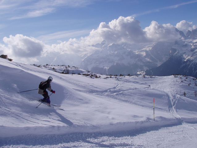 Skisafari Skirama v okolí Brenty