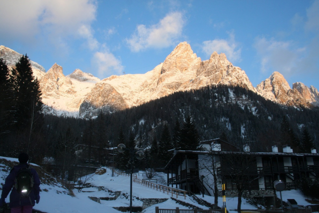 Palaronda: pěší trasa v Pale di San Martino