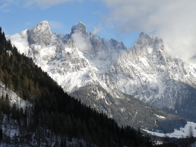 Palaronda: pěší trasa v Pale di San Martino