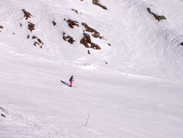 Lyžování na jihu v Alpe d´Huez