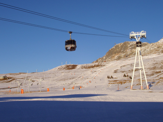 Lyžování na jihu v Alpe d´Huez