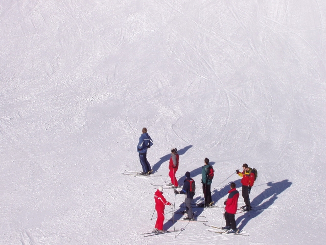 Lyžování na jihu v Alpe d´Huez