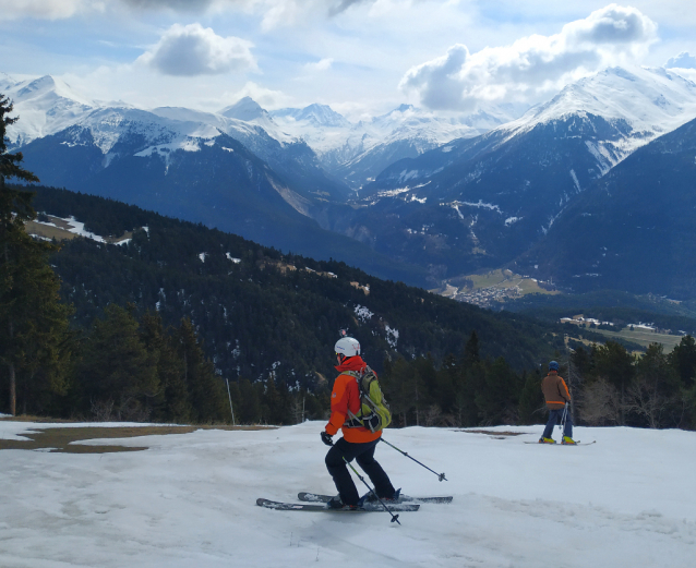 Aussois, příjemné lyžování pro rodiny