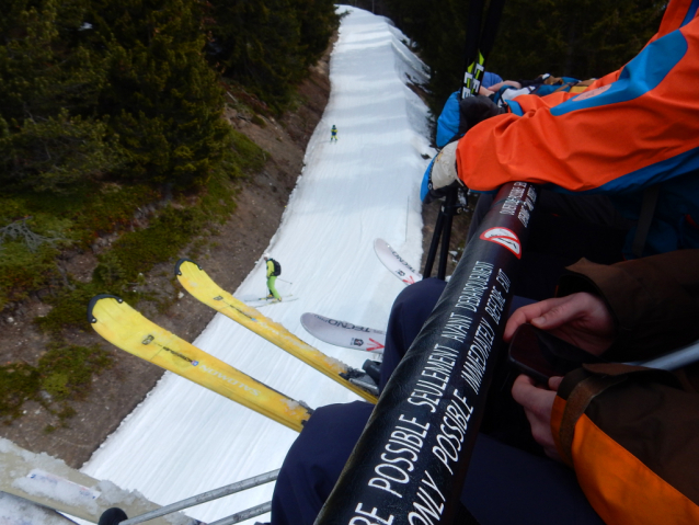 Aussois, příjemné lyžování pro rodiny