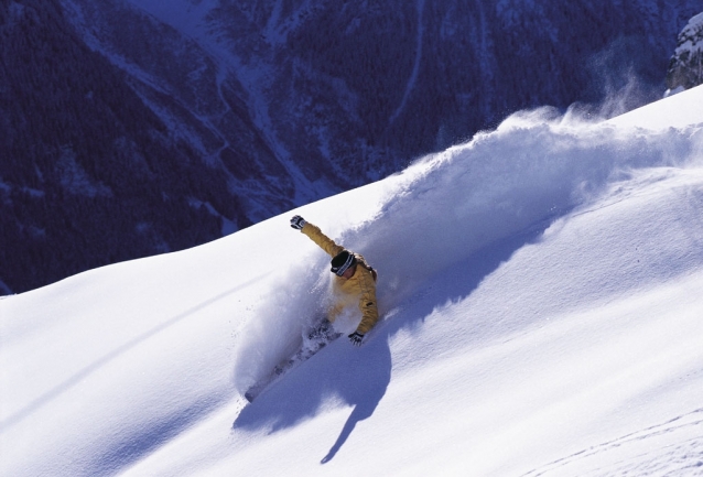 Těžká černá Grands Montets