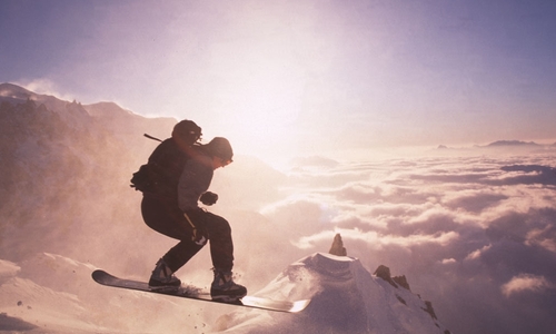 Těžká černá Grands Montets