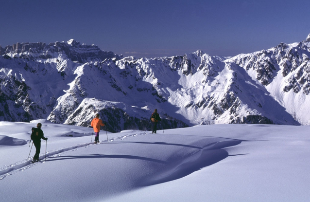 Těžká černá Grands Montets