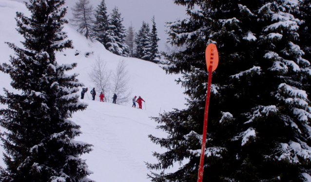 Slavný Kandahar v Les Houches