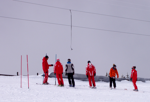 Slavný Kandahar v Les Houches