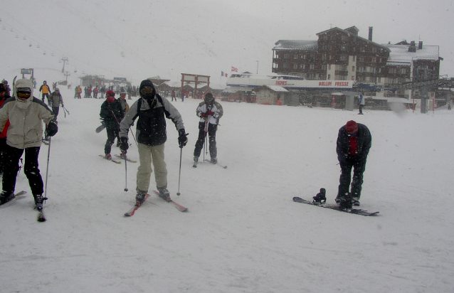 Tignes pro sportovní lyžaře