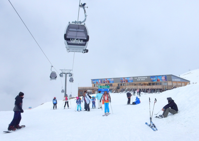 Valfréjus, francouzské lyžování ve stínu hlavního hřebene Alp