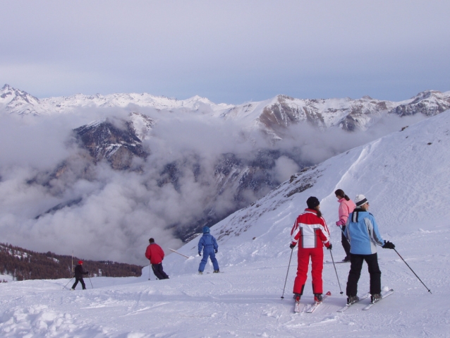 Vars: český skiareál ve Francii